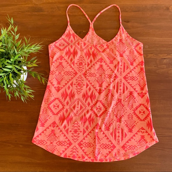 Victoria's Secret Tops - • [Victoria’s Secret] PINK Aztec Tank •